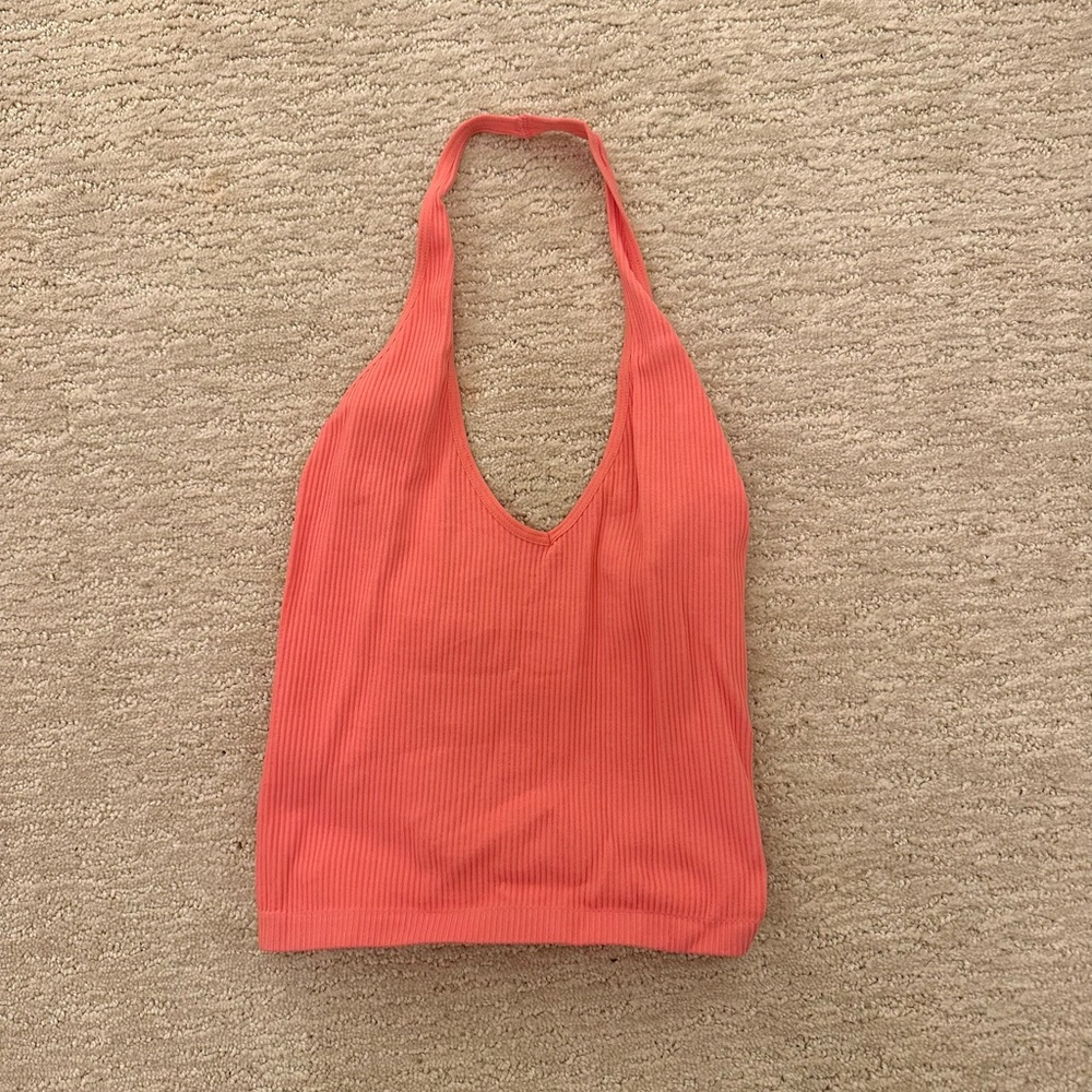 Women’s Pink Urban Outfitters Ribbed Tank